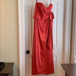 Sale! Dessy Collection floor length dress